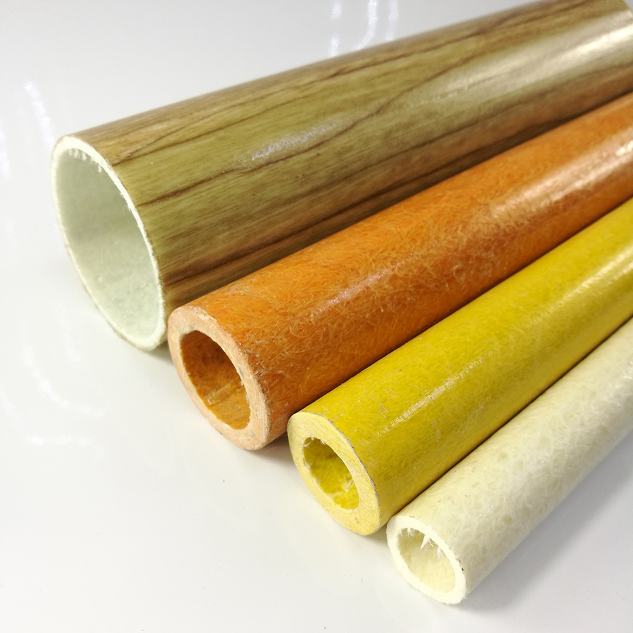 Round Square Rechteckige Fiberglas Verstärkte Kunststoff GFK FRP Rohr Hersteller