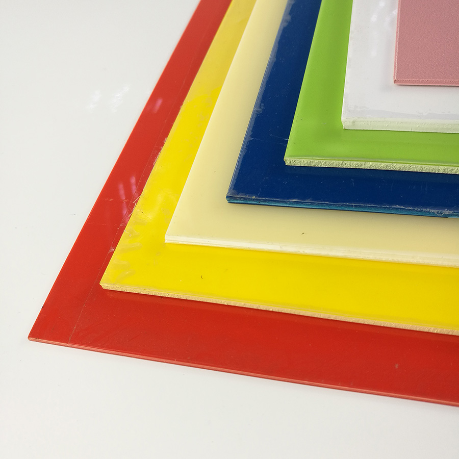 Smooth & Textured White Black Farbige ABS-Folie für die Vakuumformung