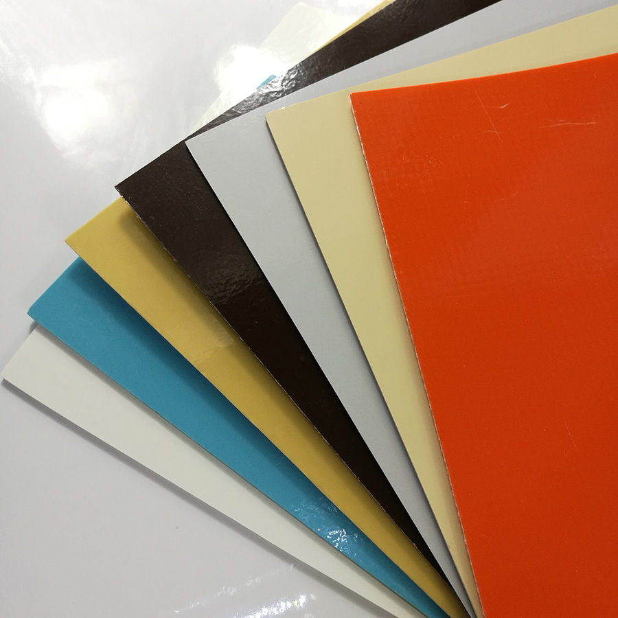 Glatte weiße schwarze Fiberglas-zusammengesetzte GRP FRP-Platte für die Wandverkleidung