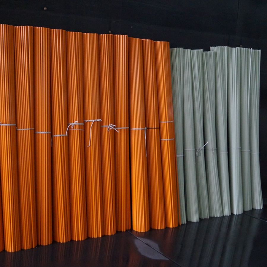 Solid Pultruded Round Fiberglass Reinforced Plastic FRP GRP Rod Manufacturers