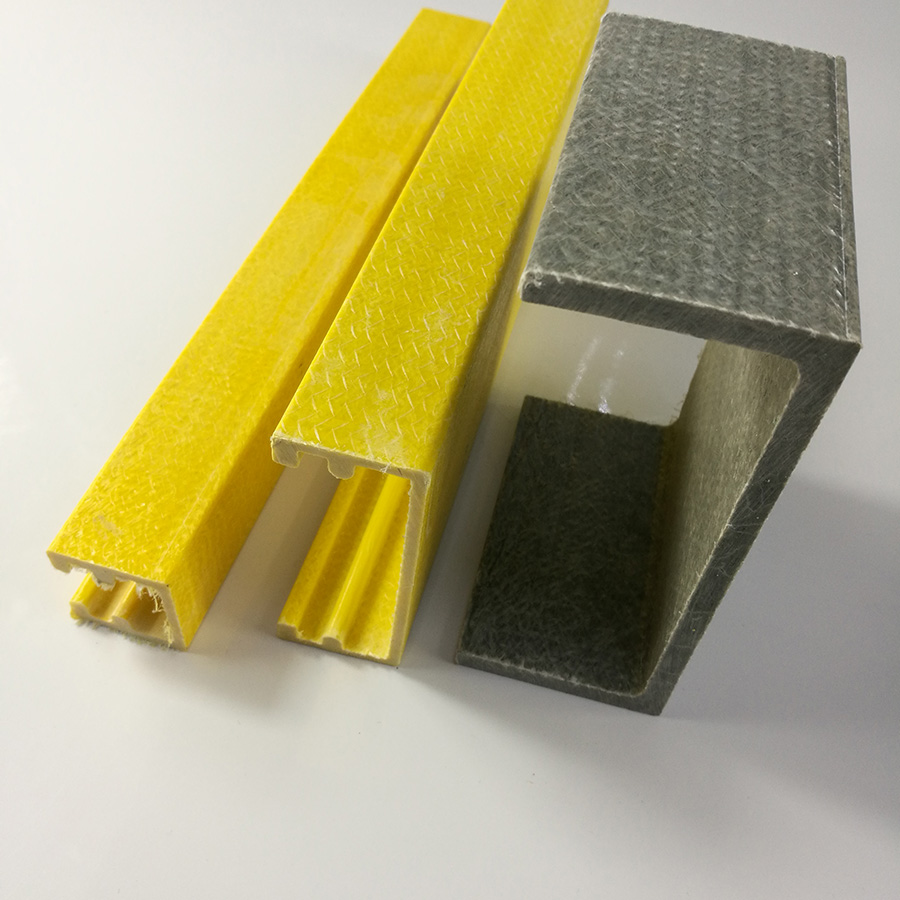 Typ C und U Fiberglas verstärkt Polyester GFK FRP Channel Hersteller
