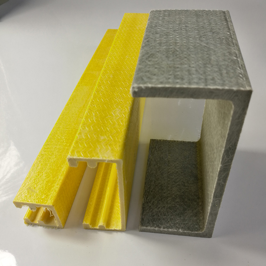 Typ C und U Fiberglas verstärkt Polyester GFK FRP Channel Hersteller