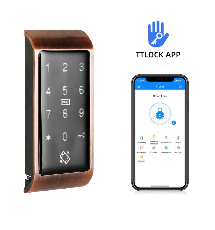 Smart Keyless Touch Digitales Bluetooth-Schließfachschloss