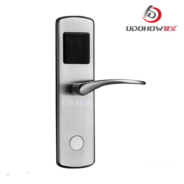 udohow cerradura de puerta inteligente sin llave con tarjeta para hotel / proyecto uso DH8014Y