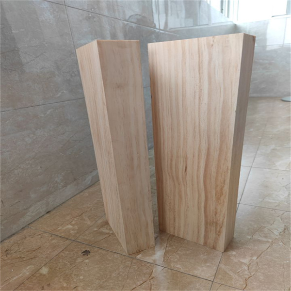 60mm thick pine solid wood block for flooring