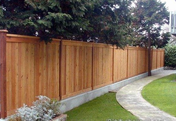 China cheap price Garden fence panel in China fir lumber