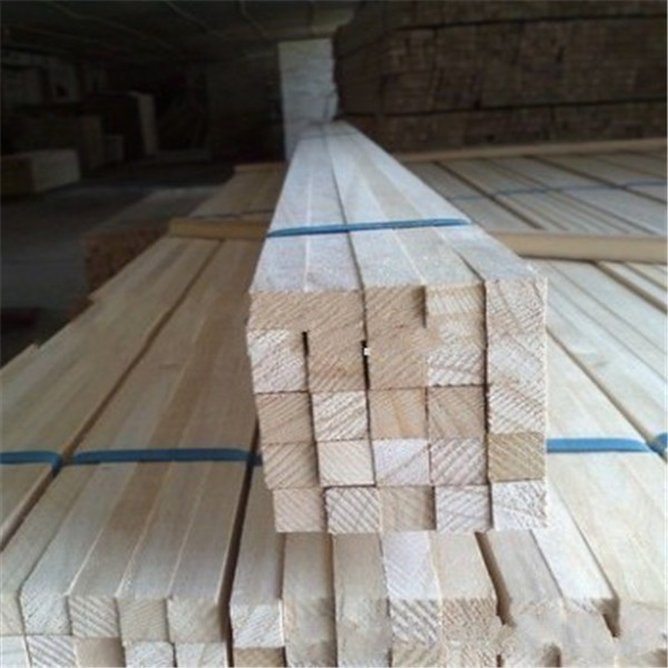 Paulownia solid square strip chamfer  for construction