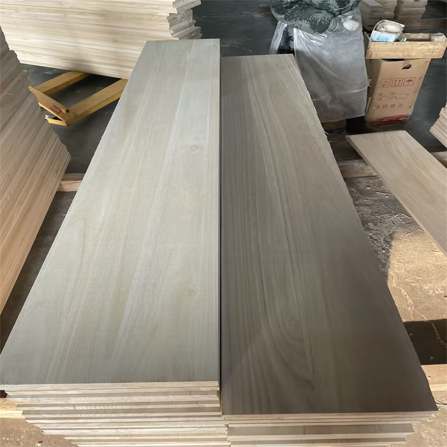 Wholesale Price Coffins Wood Board Paulownia Edge Glue Panels Casket Wood