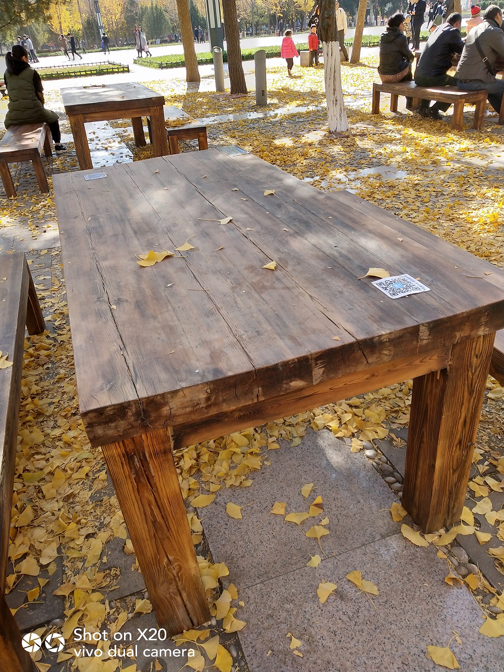 outdoor furniture with wood preservative
