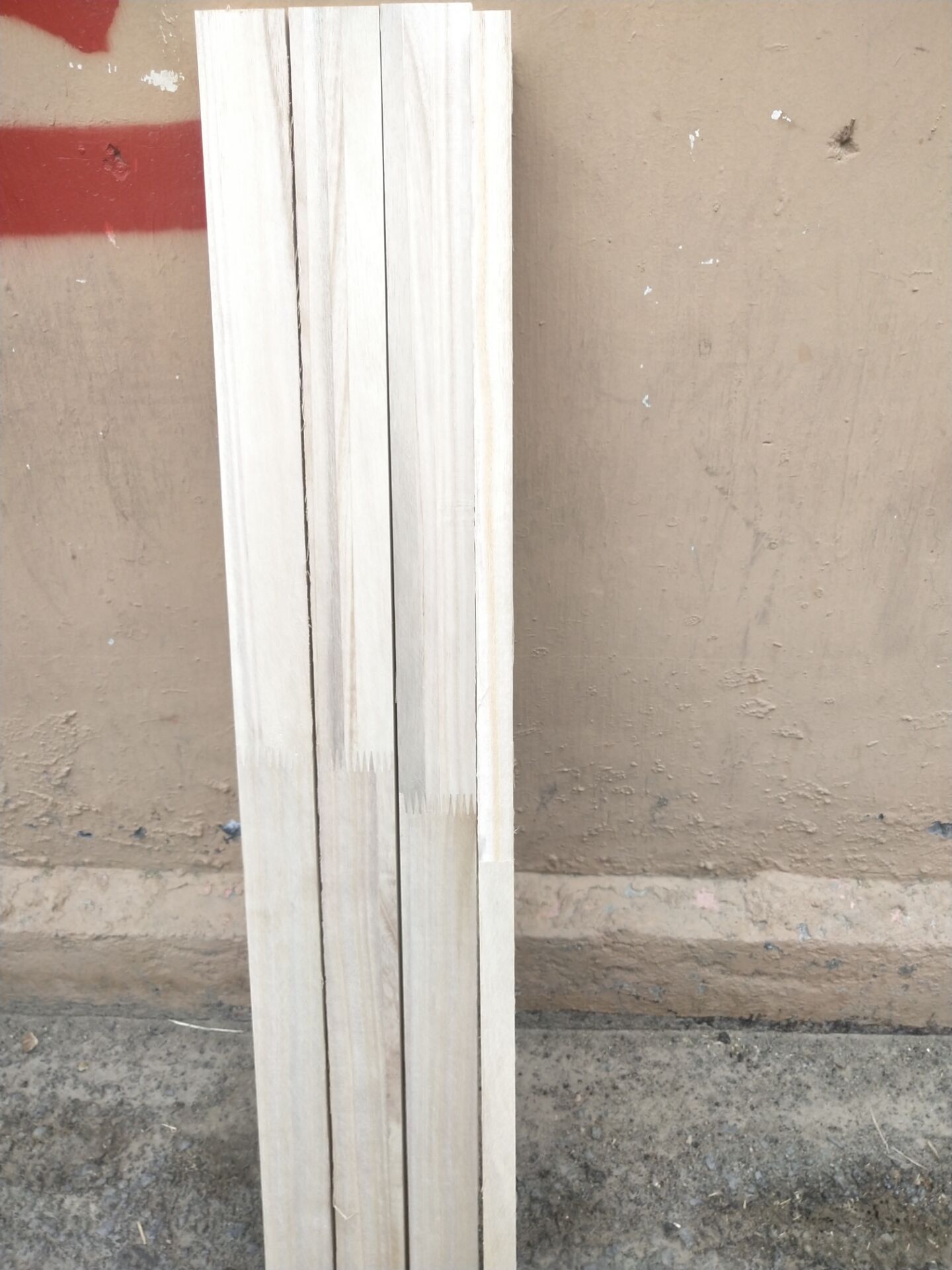 paulownia finger joint butt joint strip for decoration board