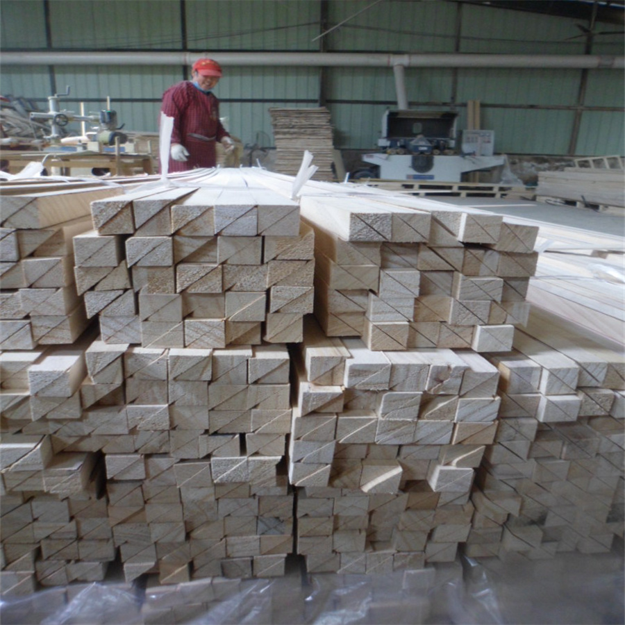 Paulownia Wood Price Wood倒角制造建筑材料