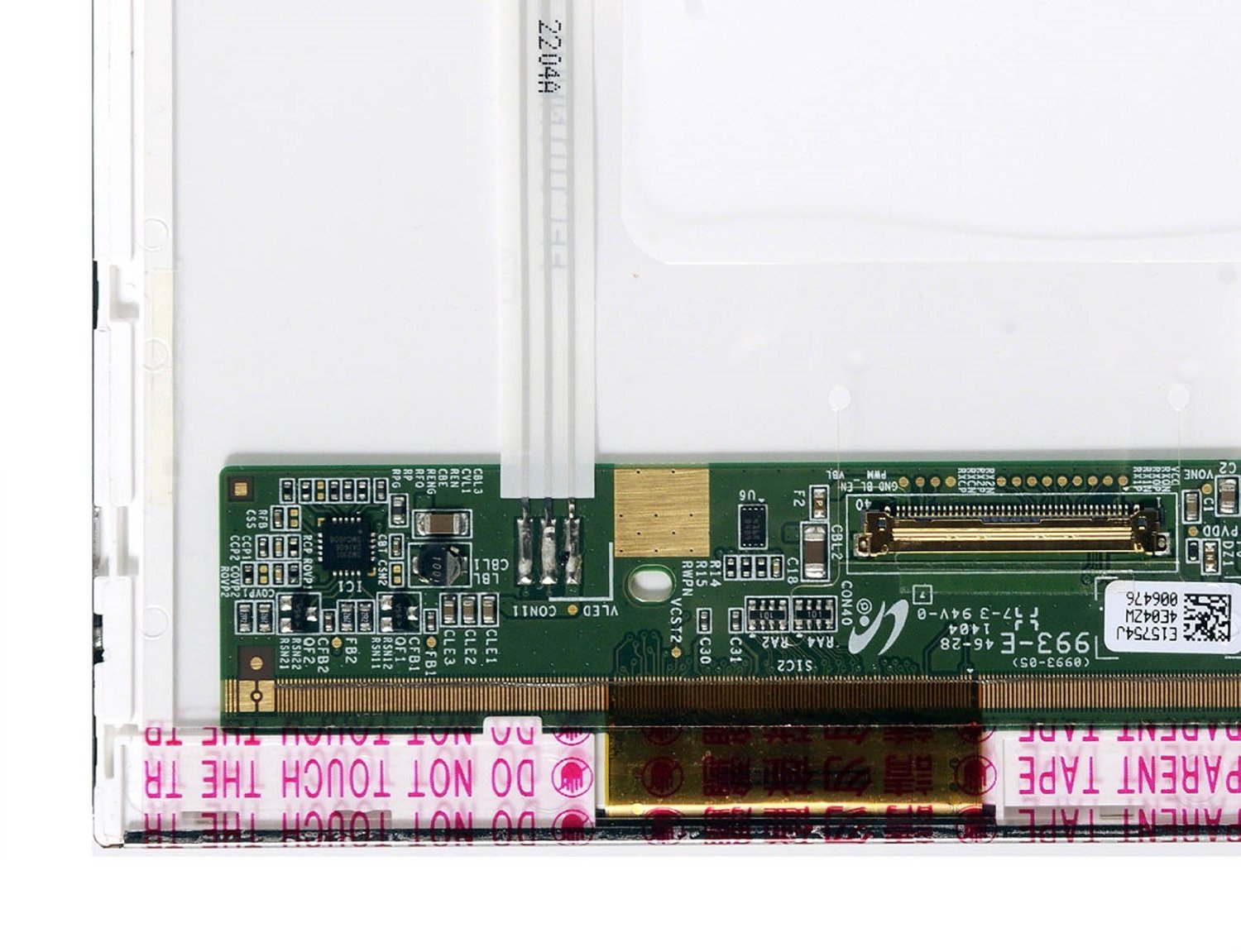 10.1" CPT WLED backlight notebook LED panel CLAA101NC05 1024×600 cd/m2 200 C/R 500:1