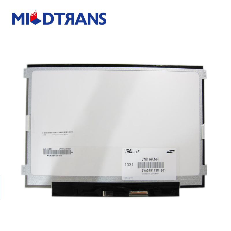 11.6" SAMSUNG WLED backlight notebook TFT LCD LTN116AT04-S01 1366×768 cd/m2 200 C/R 400:1