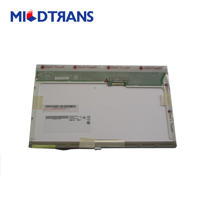 12.1 "AUO CCFL notebook backlight painel B121EW03 computador LCD V6 1280 × 800 cd / m2 a 200 C / R 400: 1