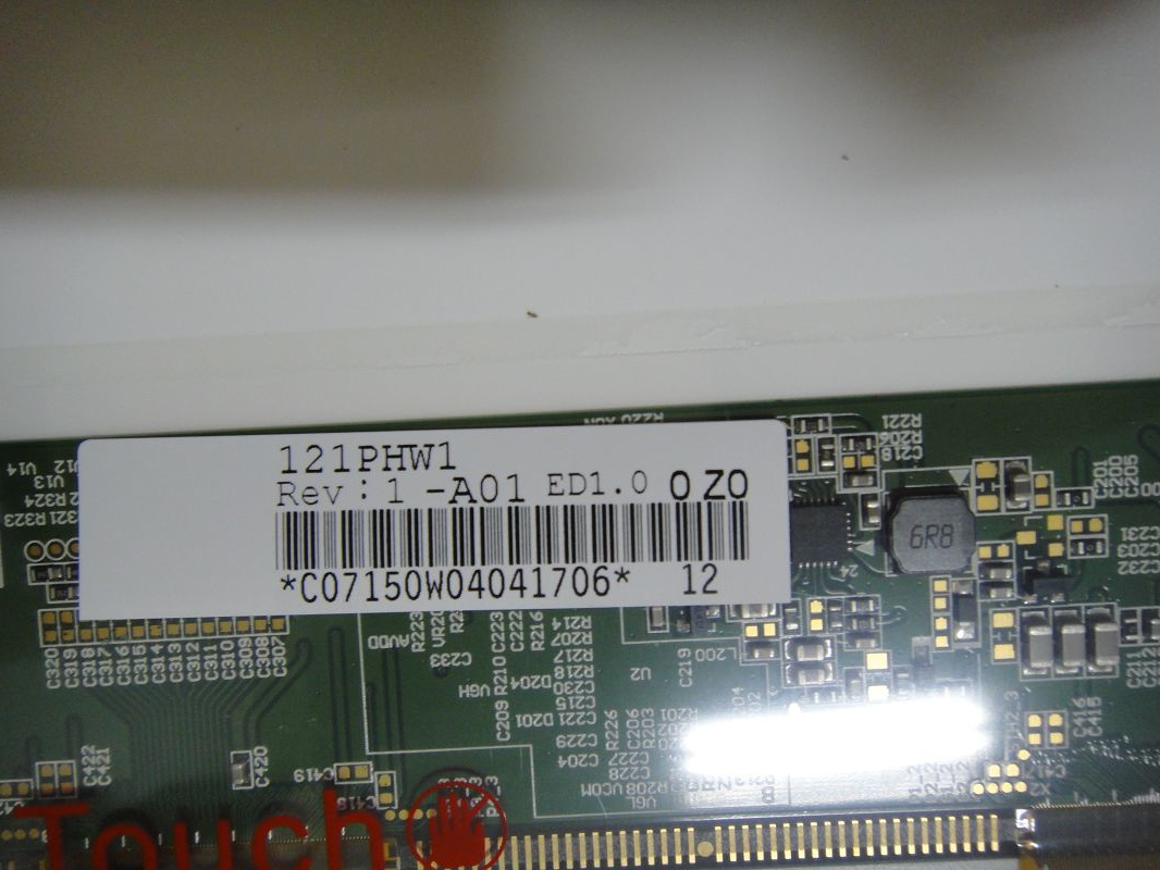 12.1" HannStar WLED backlight laptops LED screen HSD121PHW1-A01 1366×768 cd/m2 200 C/R 500:1