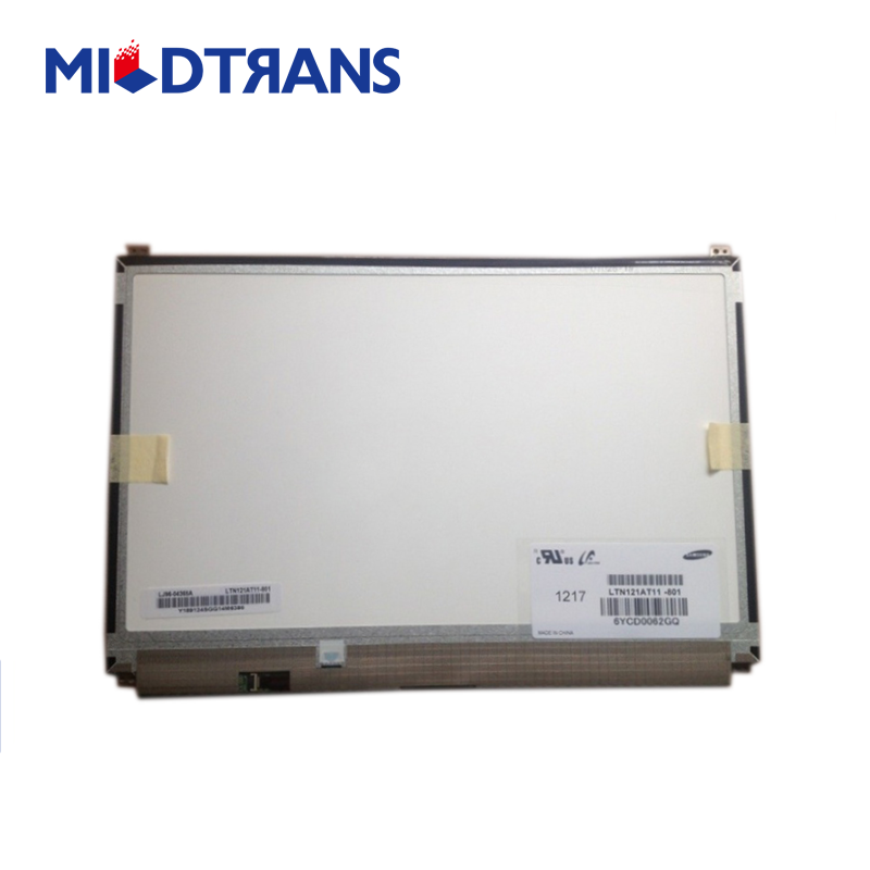 12.1 "شاشة LCD LED شاشة الكمبيوتر المحمول العادي 1280 * 800 40Pins LTN121AT11-801