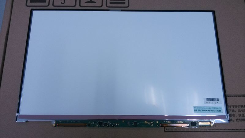 13,1 pouces 1366 * 768 TOSHIBA MATSUSHITA LVDS LTD131EWSX Screen de l'ordinateur portable