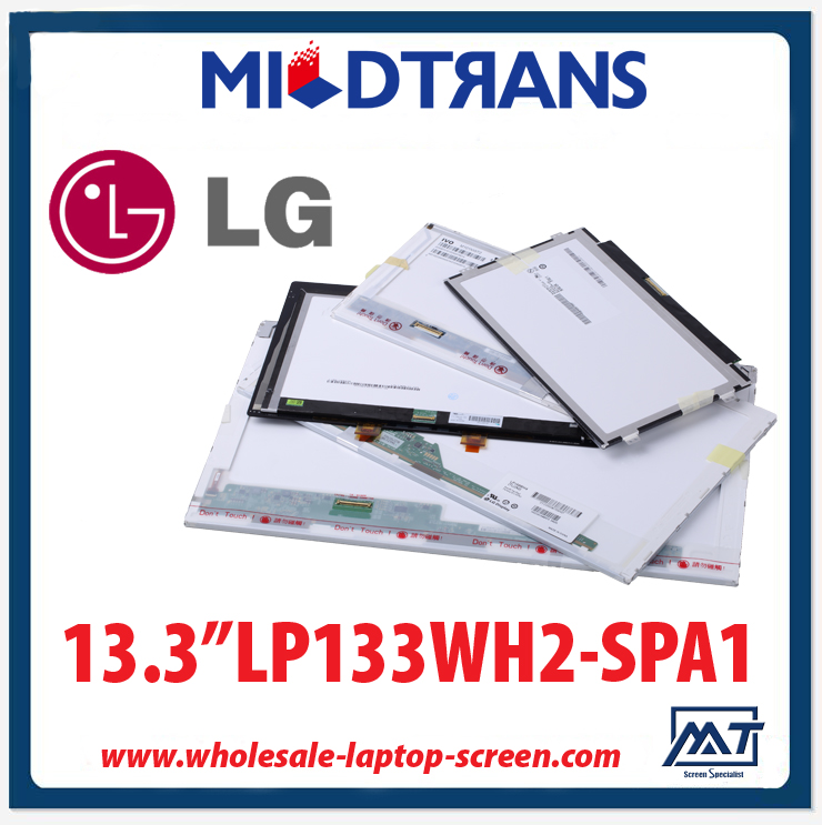 13.3 "LG Display WLED arka dizüstü TFT LCD LP133WH2-SPA1 1366 × 768 cd / m2 325 ° C / R 700: 1
