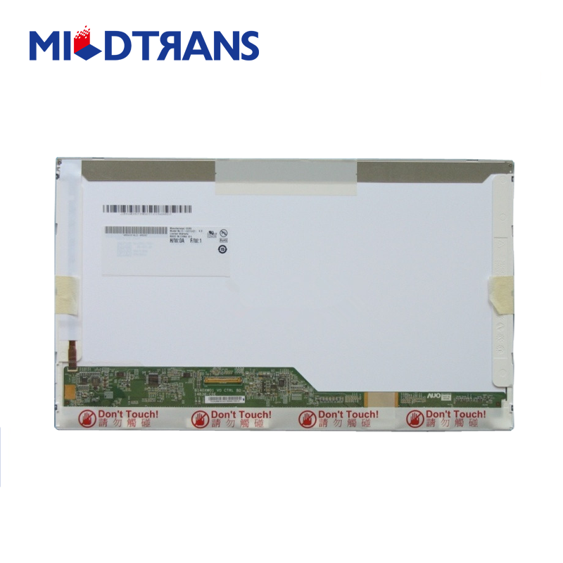 14.0 "AUO WLED de retroiluminação laptops tela LED B140XW01 V0 1366 × 768 cd / m2 220 C / R 500: 1