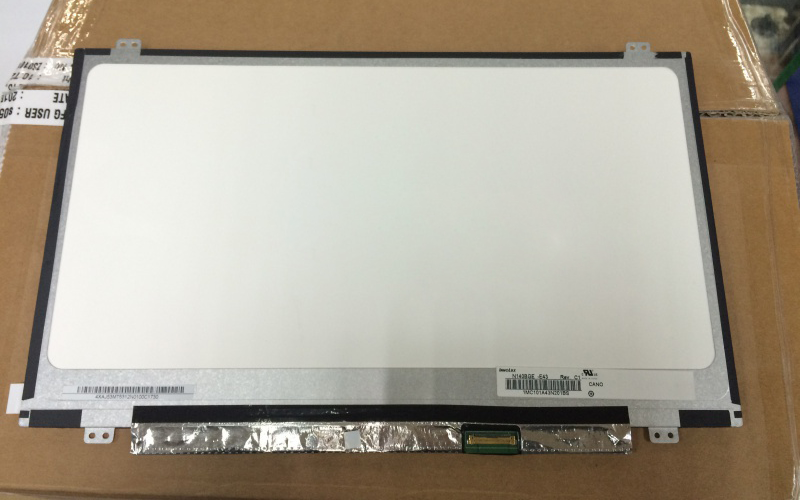 14.0 Inch 1366*768 CMO Glossy Thick 30 Pins EDP N140BGE-E43 Laptop Screen