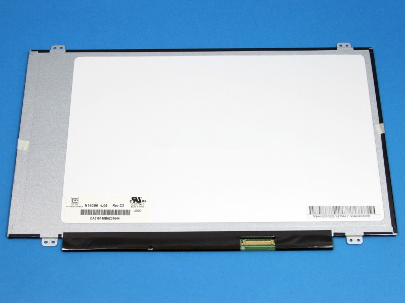 14.0 بوصة 1366 * 768 CMO لامع سميكة 40 دبابيس LVDS N140B6-L06 شاشة الكمبيوتر المحمول