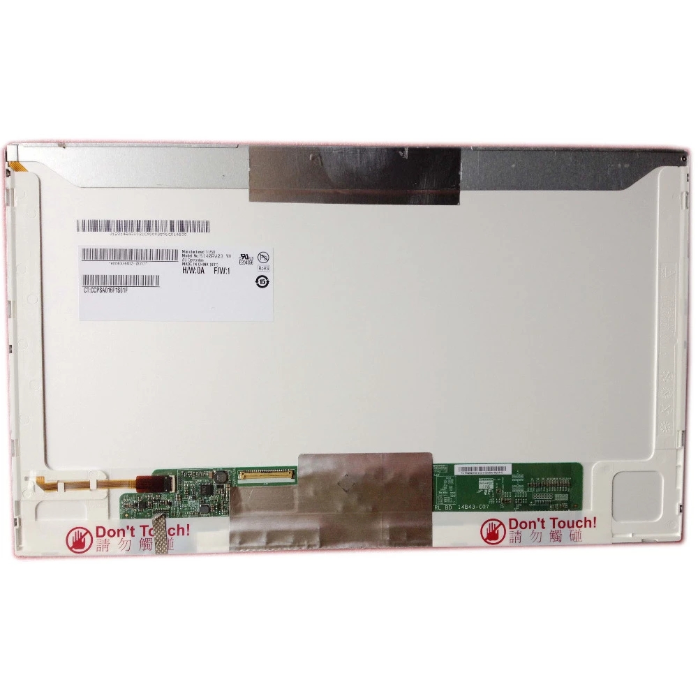14.0 pulgadas 1600 * 900 AUO GLARE 40PIN LVDS B140RW01 V0 Pantalla portátil