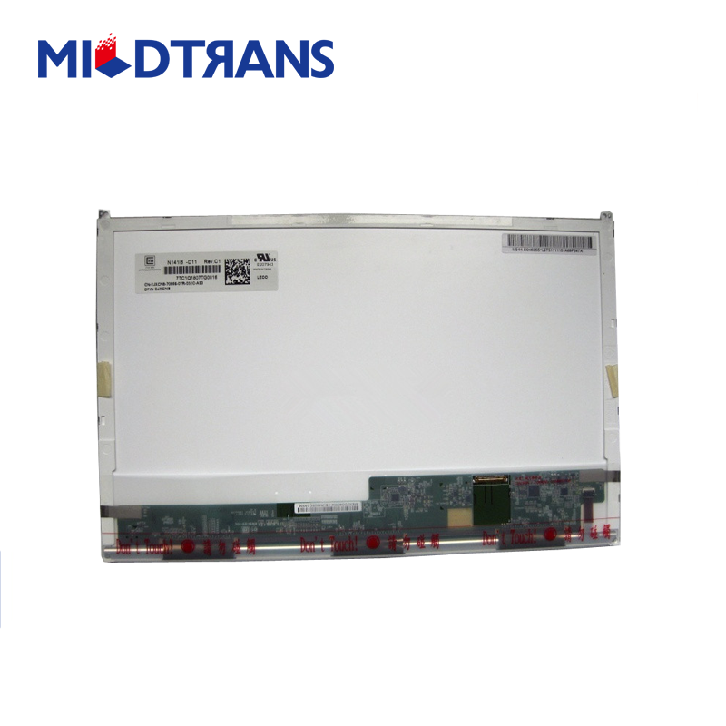 14,1 pouces 1280 * 800 cmo mate épais 30 épingles EDP N141I6-D11 écran portable