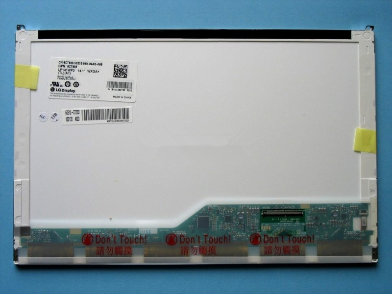 14.1 بوصة 1440 * 900 LG ماتي سميكة 50 دبابيس LVDS LP141WP2-TLA1 شاشة الكمبيوتر المحمول