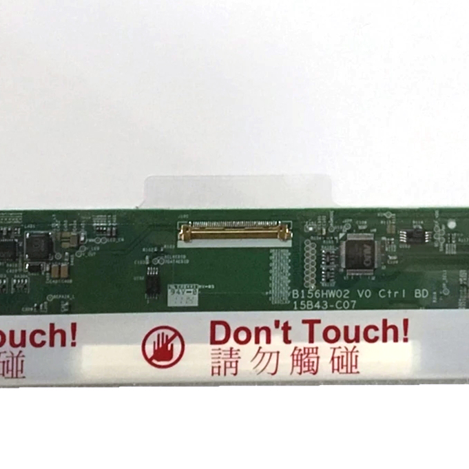 15.6 "1920 * 1080 O brilho 40 Pin LVDS grosso B156HW01 V.0 Tela do laptop