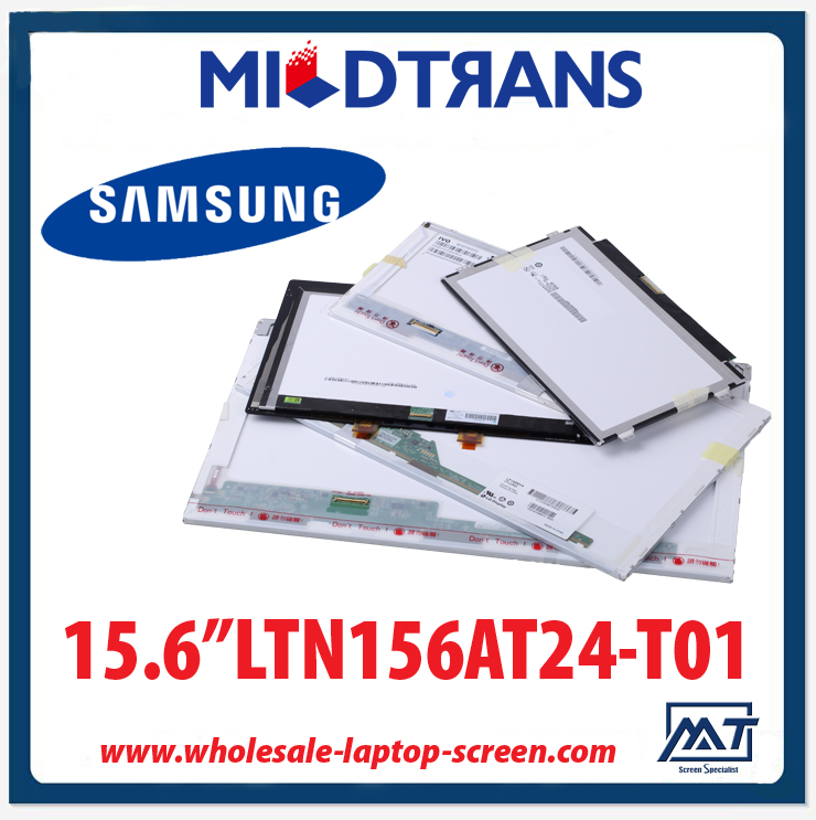 15.6 "SAMSUNG WLED arka LED ekran dizüstü bilgisayar LTN156AT24-T01 1366 × 768 cd / m2 C / R 400: 1