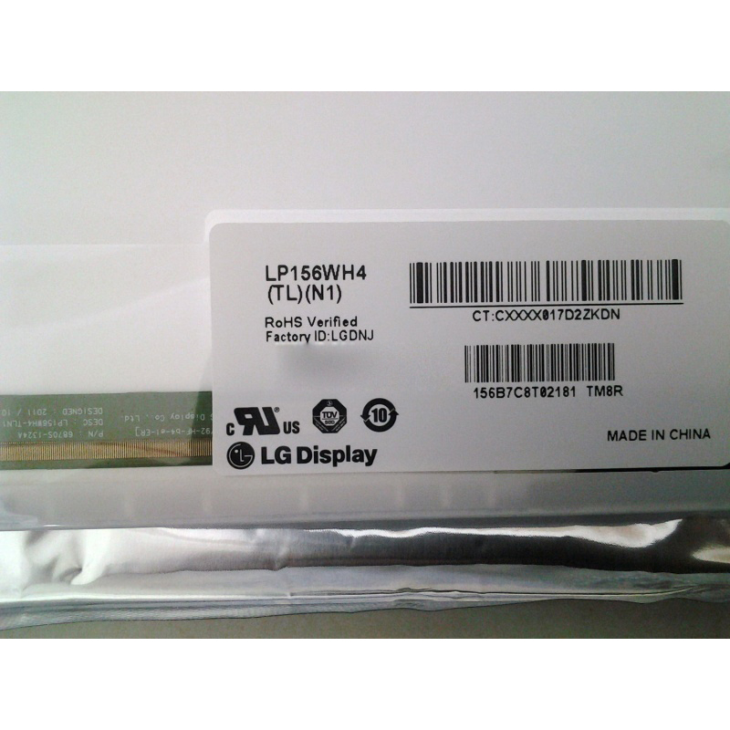 15,6 polegadas 1366 * 768 brilhante 40 pinos lvds grosso lp156wh4-tln1 tela laptop