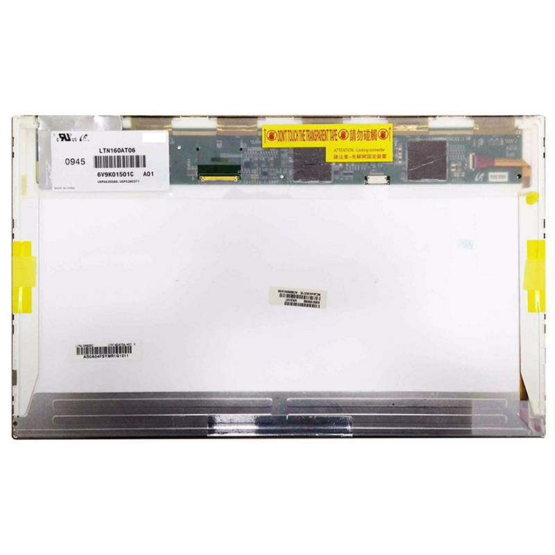 16.0“SAMSUNG WLED背光笔记本电脑的LED显示屏LTN160AT06-H01 1366×768 cd / m2的商业/住宅