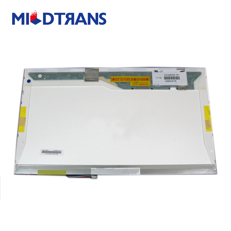 18.4" SAMSUNG CCFL backlight notebook LCD screen LTN184KT02-T01 1680×945 cd/m2 200 C/R 600:1