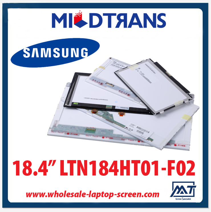 18.4 "SAMSUNG CCFL دفتر الخلفية شاشة LCD كمبيوتر شخصي LTN184HT01-F02 1920 × 1080