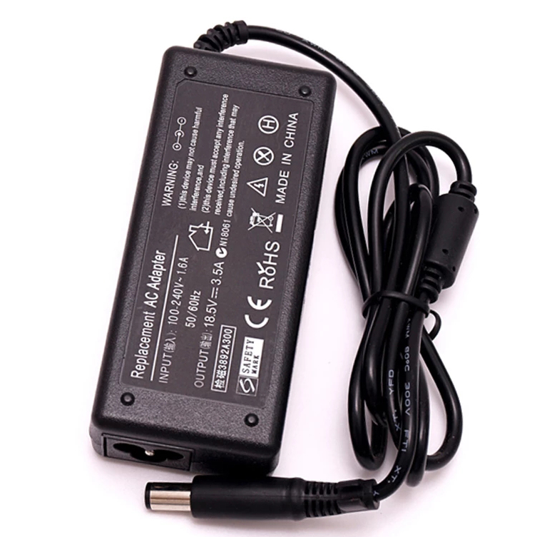 18.5 V 3.5A 65 W AC Adaptörü HP Compaq için 6910 P 2230S DV5 DV6 DV7 DV4 G50 G60 N193 CQ43 CQ32 CQ60 CQ61 CQ62 Için AC Adaptörü Için