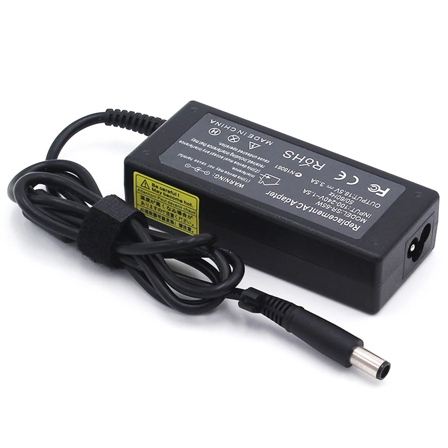 18.5V 3.5A 7.4 * 5.0 mm 65W AC Adaptador de computadora portátil Cargador para HP Compaq Pavilion G6 DV5 DV6 DV4 DV4 G50 G60 N193 CQ43 CQ32 CQ60