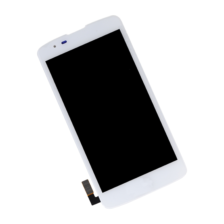 5.0“手机替换LCD触摸数字化器组件用于LG K8 K350显示屏幕带框架