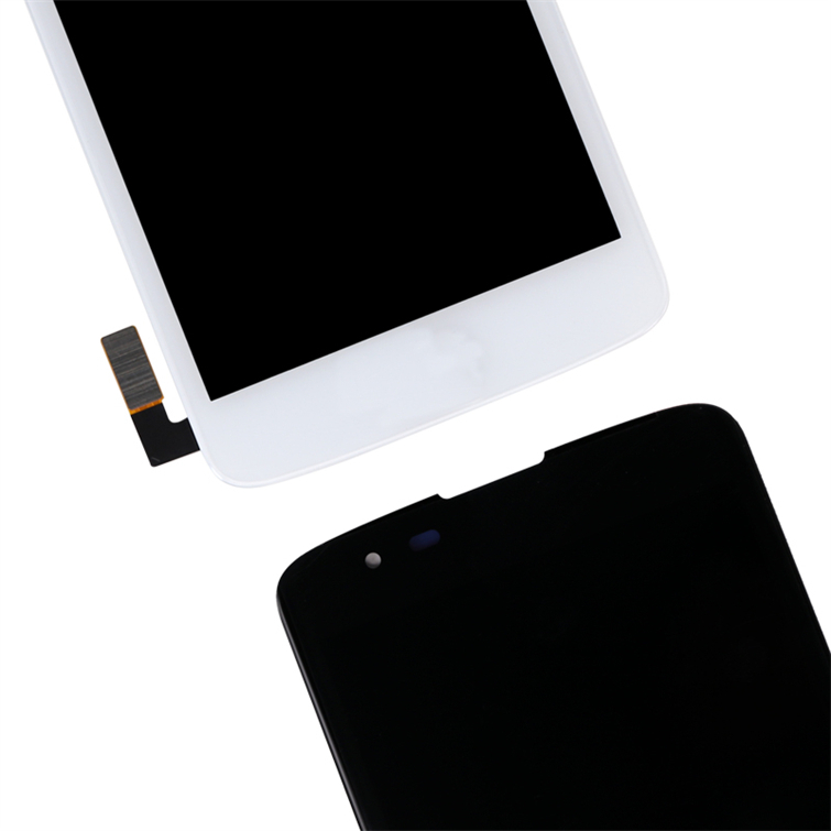 5.0“手机替换LCD触摸数字化器组件用于LG K8 K350显示屏幕带框架