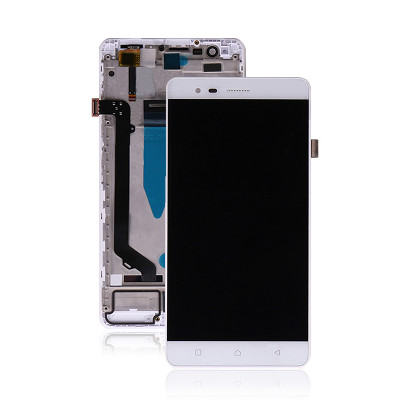 5,5 "Black White Gold LCD para Lenovo Vibe K5 Nota A7020 Display Touch Screen Telefone Montagem
