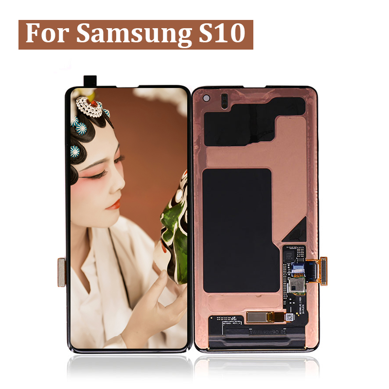 6.1"inch OLED mobile phone for Samsung s10 touch screen black