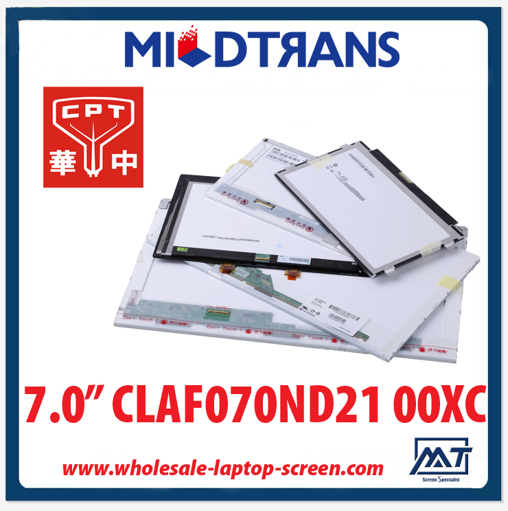 7.0 "CPT hiçbir arka plan dizüstü AÇIK HÜCRE CLAF070ND21 00XC 1024 × 600 ° C / R 700: 1