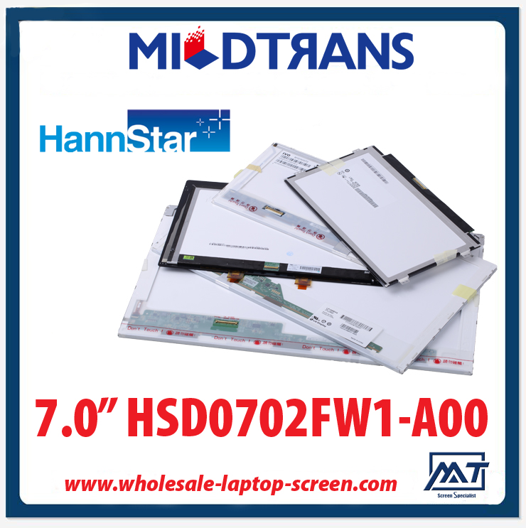 7.0 "HannStar hiçbir arka dizüstü bilgisayar AÇIK HÜCRE HSD0702FW1-A00 1024 × 600 cd / m2 0 C / R 700: 1