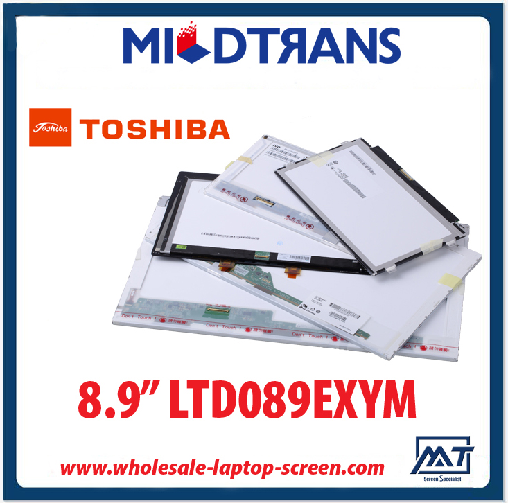 8.9" TOSHIBA WLED backlight notebook pc LED display LTD089EXYM 1280×768 cd/m2 220 C/R 140:1 