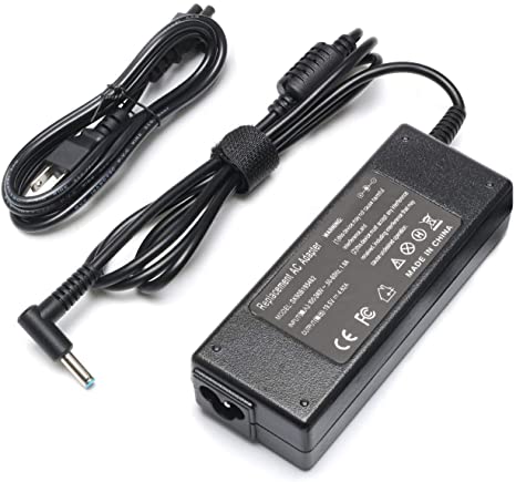 90W AC Adapter Charger for HP Envy Touchsmart Sleekbook 15 17 M6 M7 Series HP Pavilion 11 14 15 17 HP Stream 11 13 14 HP Spectre X360 13 15 HP Elitebook Folio 1040 Power CordA3