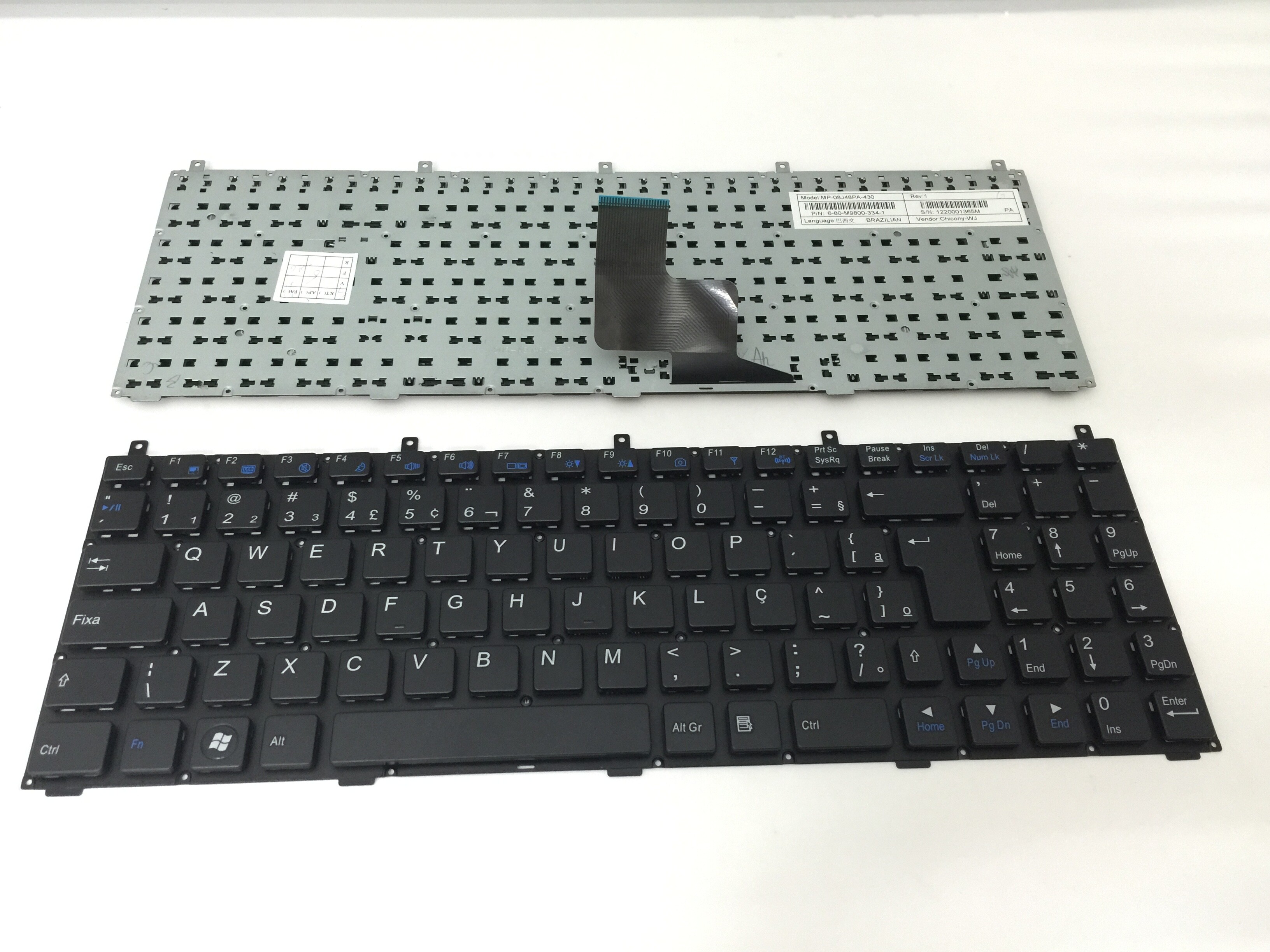 Duymadan N8110 için br laptop klavye
