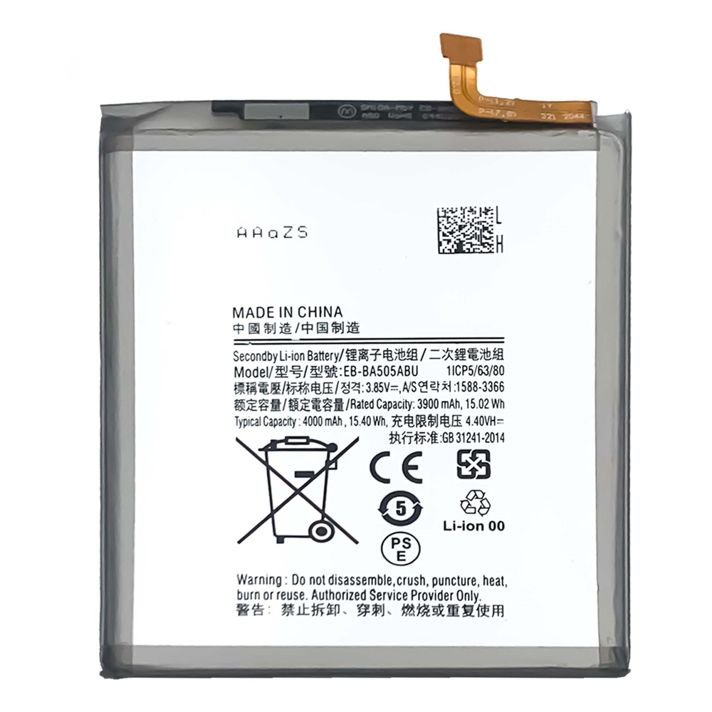 EB-BA505ABU 3.85V 3900MAH-Batteriewechsel für Samsung A50S A30S A307 A507