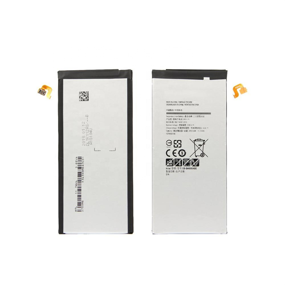 Bateria de substituição de EB-BA800ABE 3050MAH 3.85V para Samsung Galaxy A8 A800F A800 Telefone