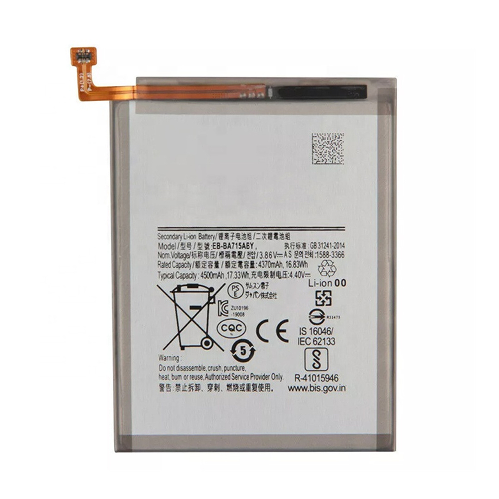 EBBA715ABY 4500mAh Li-Ion-Batterie für Samsung Galaxy A715 Mobiltelefonbatterie