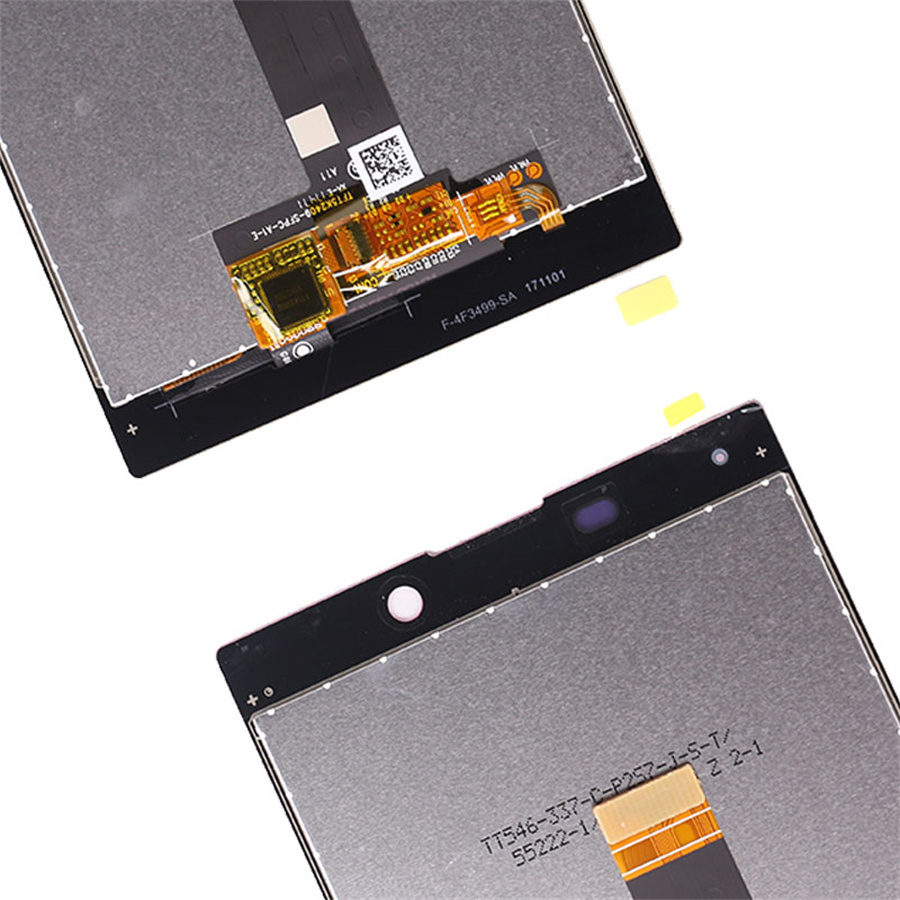 Prezzo di fabbrica per Sony Xperia L2 Gold Display Gold Phone Assembly LCD Digitizer Touch Screen