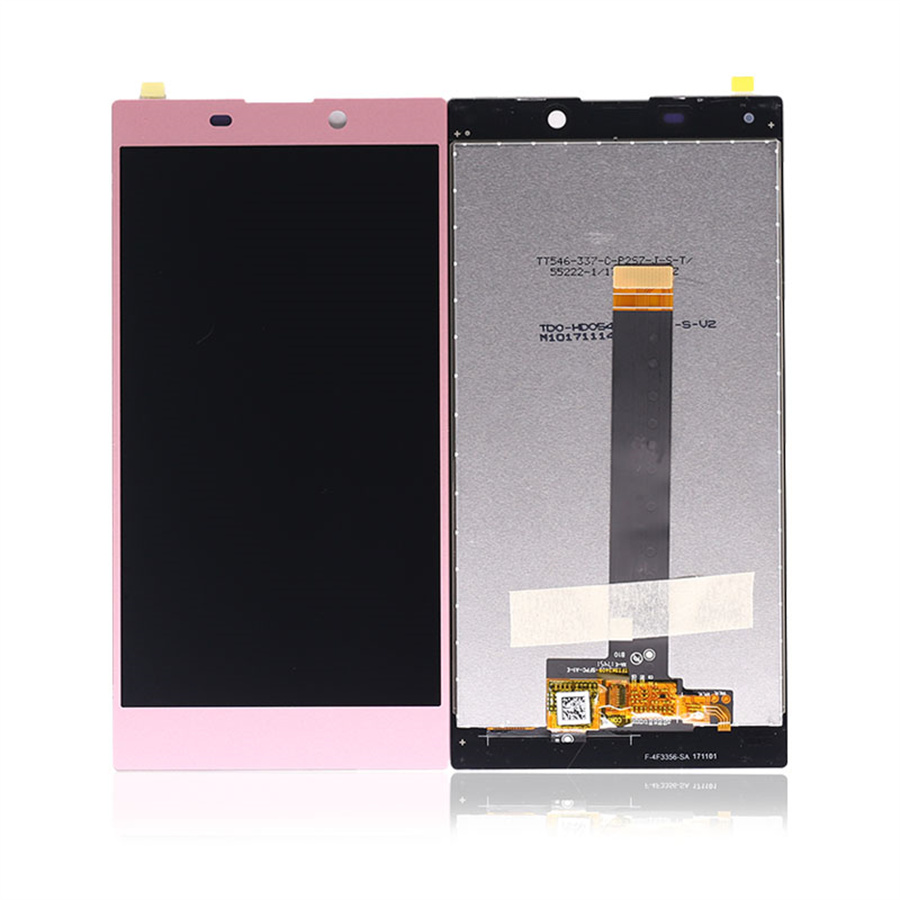 Prezzo di fabbrica per Sony Xperia L2 Gold Display Gold Phone Assembly LCD Digitizer Touch Screen